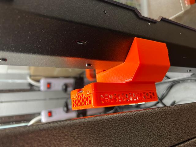 Raspberry Pi 4 mount for Prusa Enclosure 3D model thumbnail