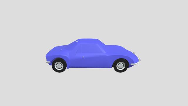 Matra M530 LX 1970 lowpoly for 3D-printing 3D model thumbnail