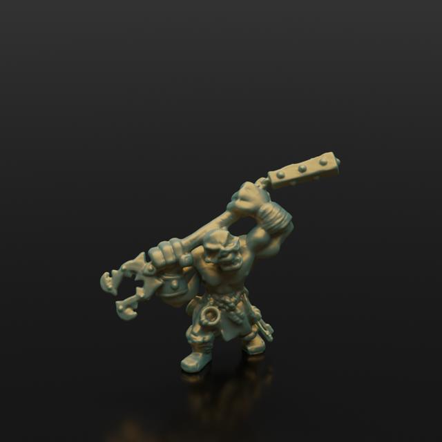 Orc Slaver 3D model thumbnail