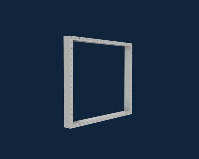 Smaller Rack Front 3D model thumbnail