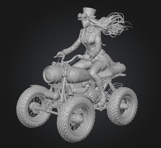 Dusbound Dynamo 3D model thumbnail