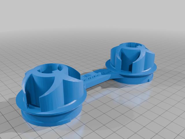 Radiomaster Boxer AG01 Gimbal Cover Five33 Omni Sticks 3D model thumbnail