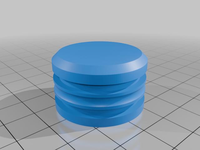 Bolany AIr piston for ROCK Fork 38mm 3D model thumbnail