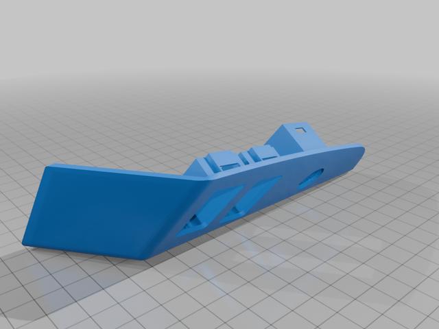 Window Switch Panel 3D model thumbnail