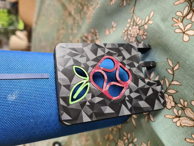 Malolo's Raspberry Pi 3b+ Case with Pi-Hole Logo 3D model thumbnail