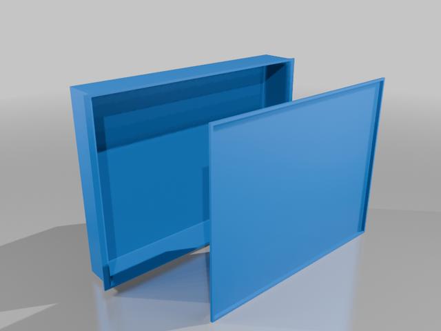 Mitsubishi center console tray + Tpu insert Destinator 3D model thumbnail