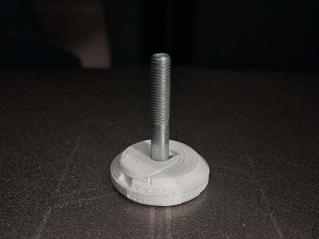 Foot Pad for 1/4" Bolt 3D model thumbnail
