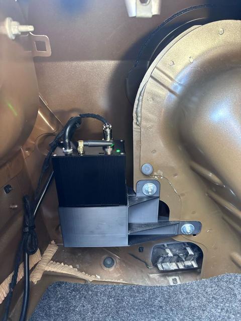 Mustang s197 2009 - 2014 rear compartment box 3D model thumbnail