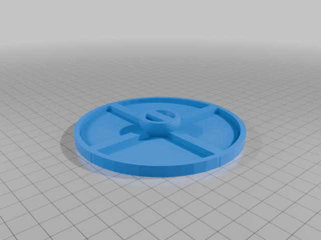 anti food mixer plus sauce bowl 3D model thumbnail