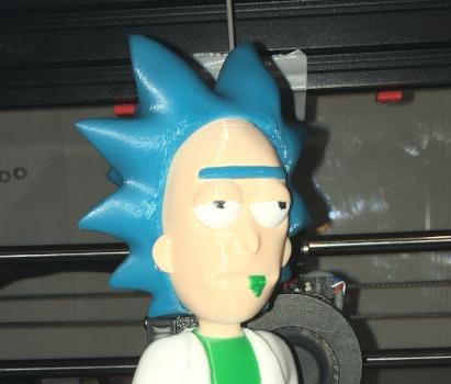 Rick (Rick & Morty) Remix for FDM Printers 3D model thumbnail