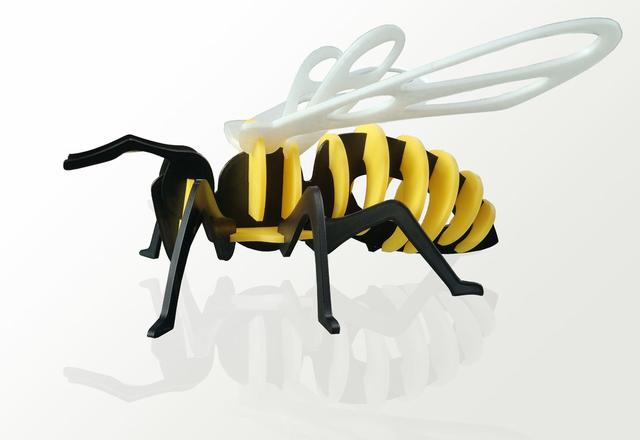 Bee Puzzle kit 3D model thumbnail