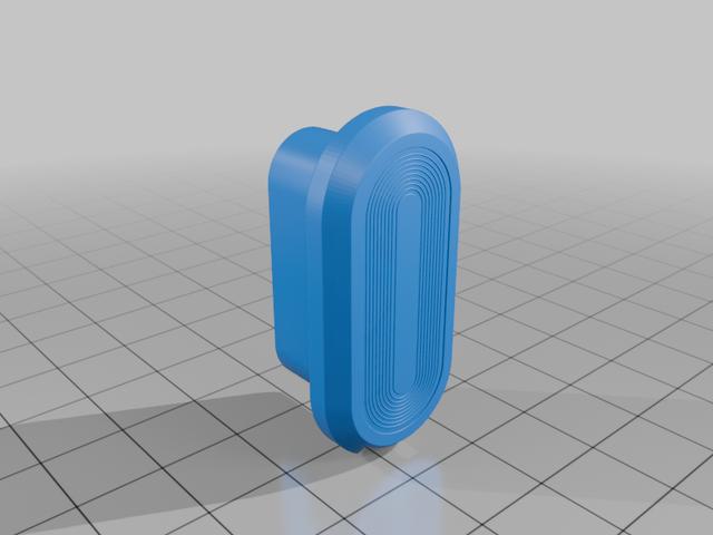 Creality K1, K1C ,K1 Max - Magnetic Door Handler 3D model thumbnail