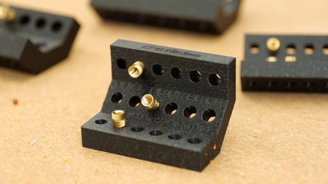 Hole Size Test for Heat-Set Inserts 3D model thumbnail