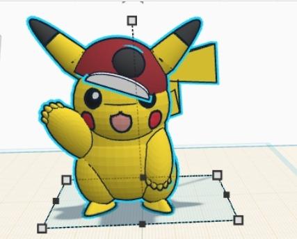 Pikachu 3D model thumbnail