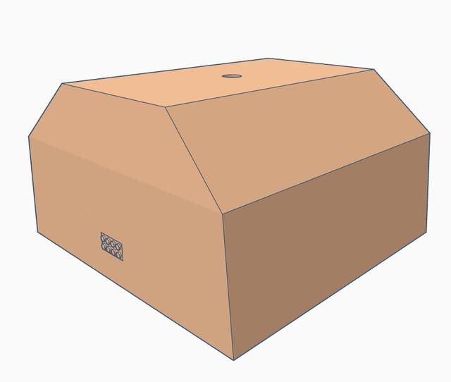 Parking Lot Cement Bumper Mold (fill with sand or water) 3D model thumbnail