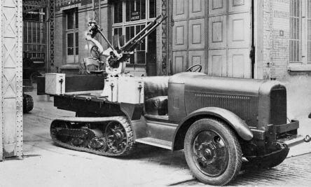 Citroen p19 AA twin hotchkiss 25mm 3D model thumbnail