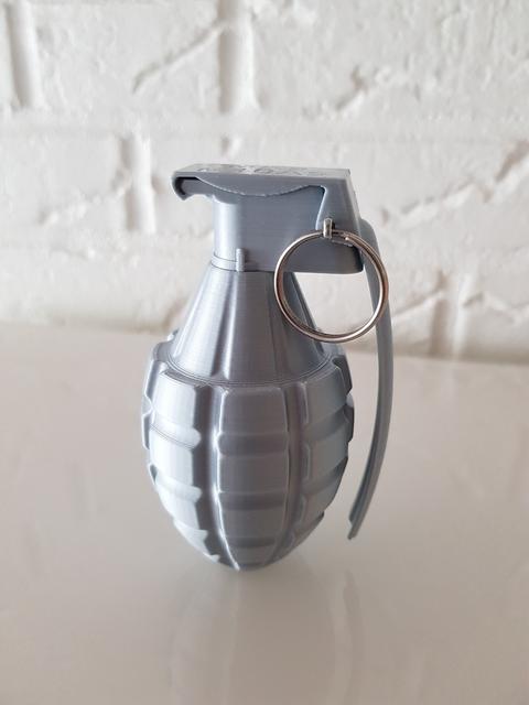 Grenade MK2 WW2 3D model thumbnail