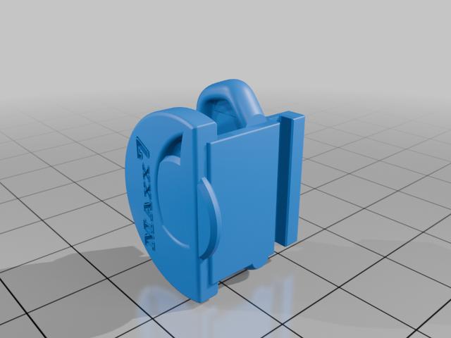 Playmobil Plunge saw 3D model thumbnail