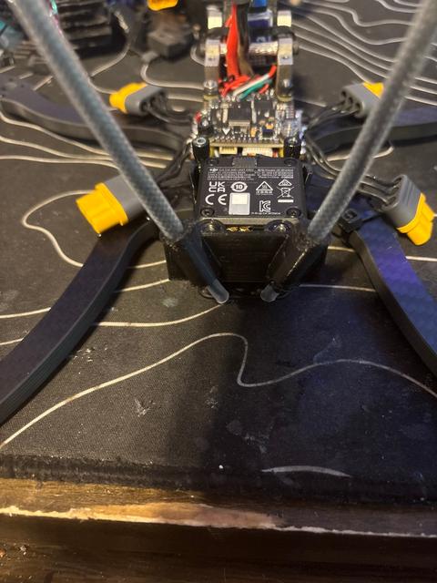 Tanq TrueRC Singularity 110mm antenna mount 3D model thumbnail