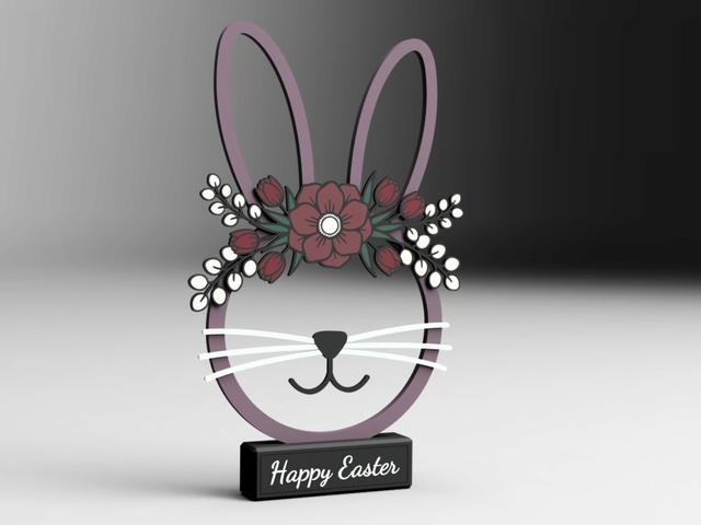 Easter Bunny 3D model thumbnail
