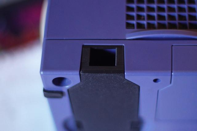 Serial Port I ETH2GC Gamecube ethernet broadband adapter with glued in clips 3D model thumbnail