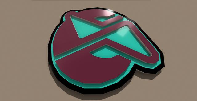 AAC Badge G-tag 3D model thumbnail