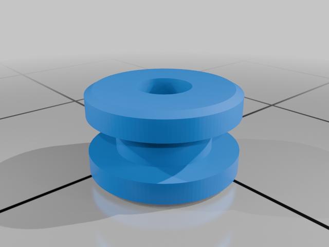 MN168 Suspension Bush 3D model thumbnail