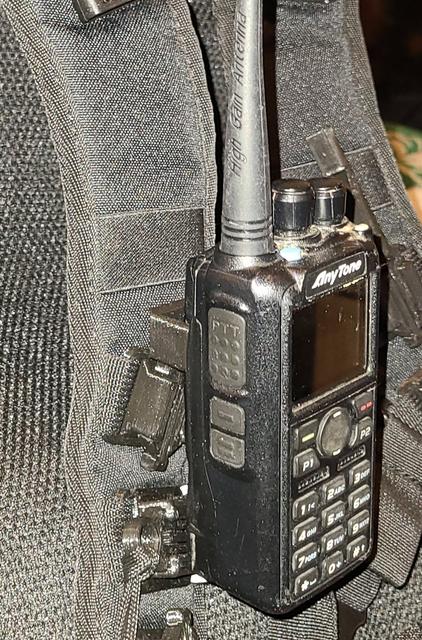QUICK-CLIP HT / Walkie Talkie Mount 3D model thumbnail