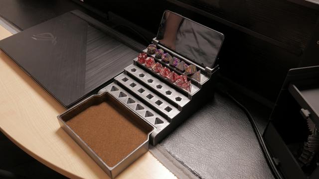 Painted4Combat Custom Dice Rack Elements  3D model thumbnail