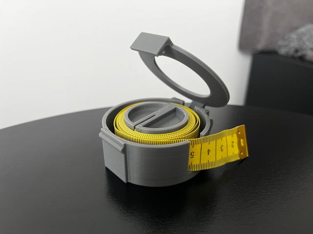 Sewing Meter Winder - print-in-place, parametric 3D model thumbnail