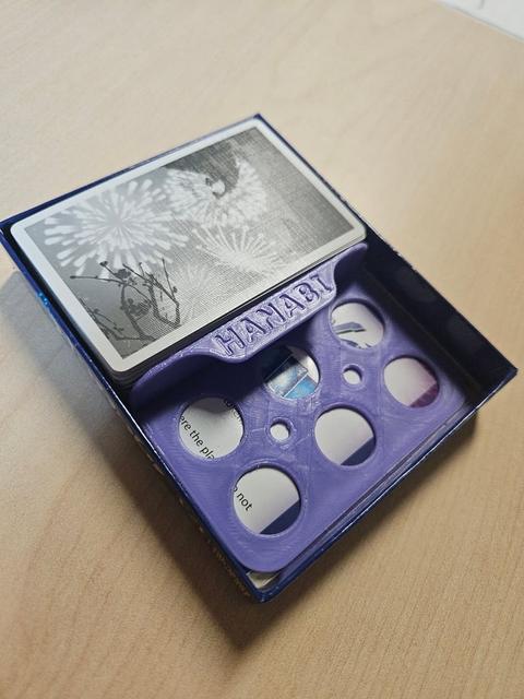 Hanabi Box Insert 3D model thumbnail