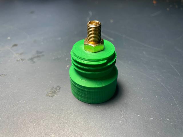 Valve cap for PET bottles 3D model thumbnail