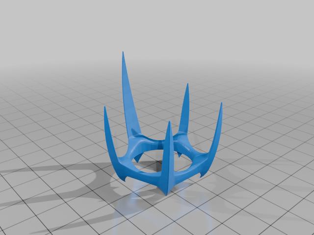 Shoulder Crown/Spike 3D model thumbnail
