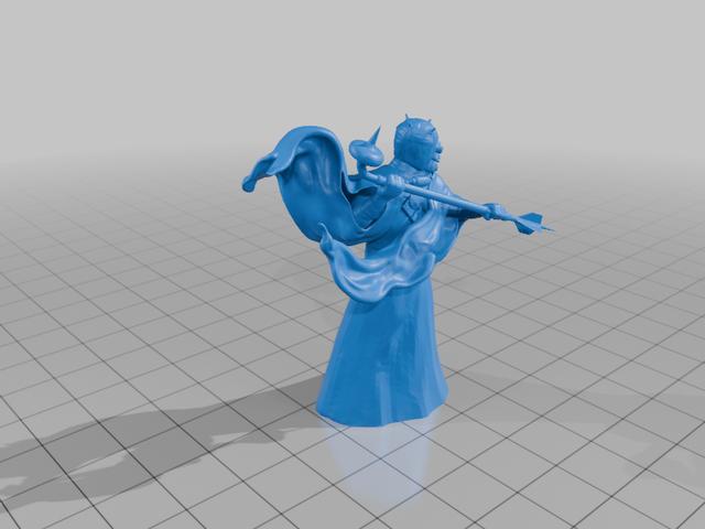 Tusken raider 3D model thumbnail