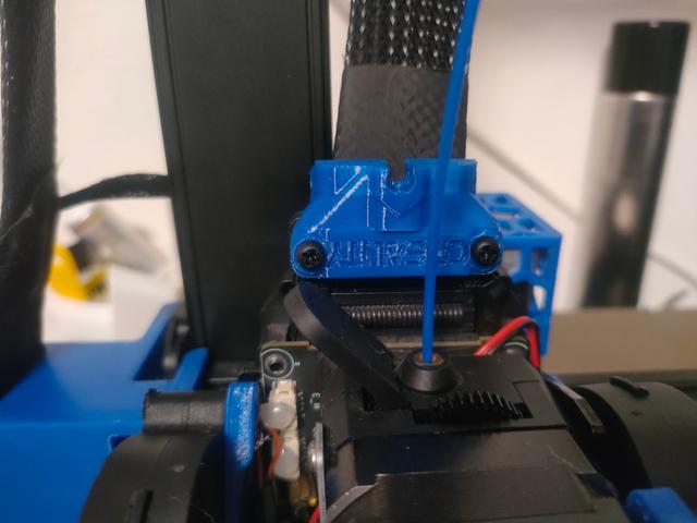 Ender 3 v3 se Creality spine cable chain clamp 3D model thumbnail