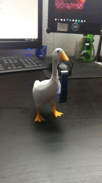 Goose from Untitled Goose Game 3D model thumbnail