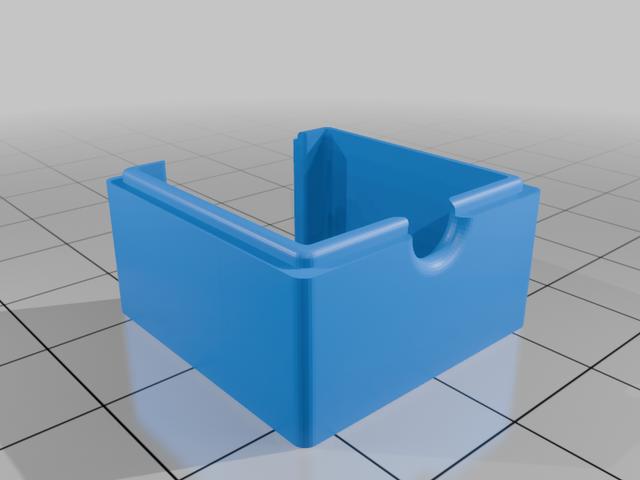 Mini DIN-9 breakout board case for DB Electronics MD-90SM Breakout 3D model thumbnail