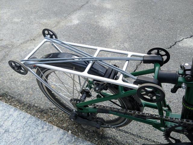 Brompton Bike rack hooks for thin rubber and thin tubes.  3D model thumbnail