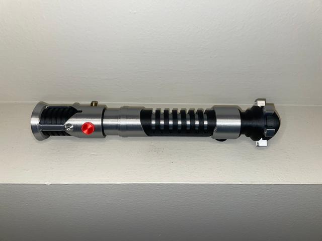 Obi-Wan Kenobi's Lightsaber - Star Wars (Ep. I & II) 3D model thumbnail