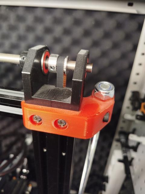 Braces for the Belt Driven Z Axis 3D model thumbnail
