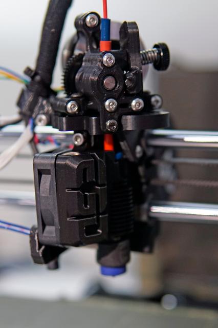 Prusa Mini Direct Drive Mounting Plate 3D model thumbnail