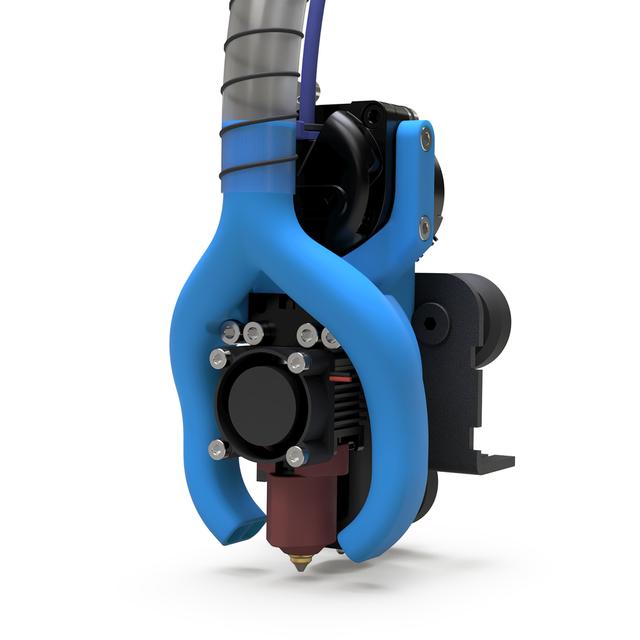 NeoFusion V3 - High Flow Direct Drive Hotend for Ender 3 Neo Series 3D model thumbnail