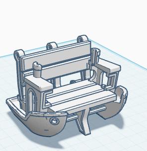 Boaty Benchy 3D model thumbnail
