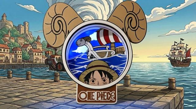 ONE PIECE GOING MERRY SHADOWBOX LIGHT 3D model thumbnail