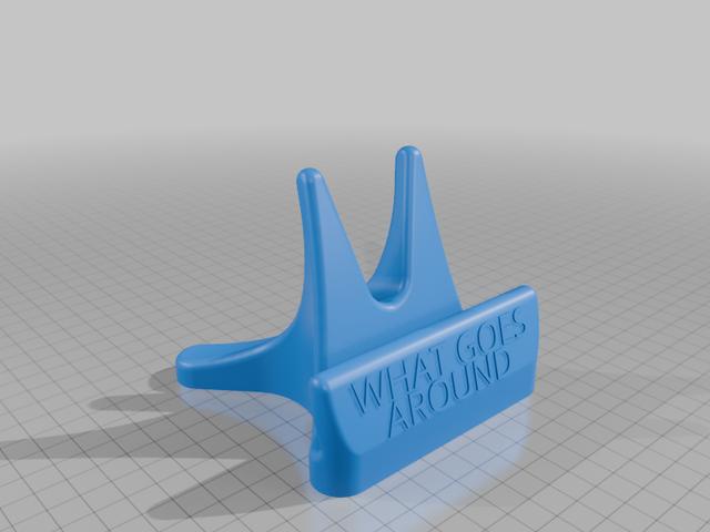 Album Stand 3D model thumbnail