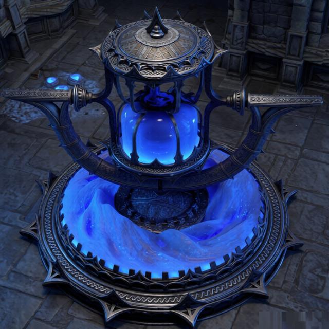 Path of Exile : Mirage - Thaumaturgic Hourglass 3D model thumbnail