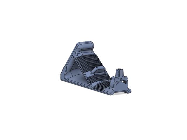 Punisher Foregrip M-lok 3D model thumbnail