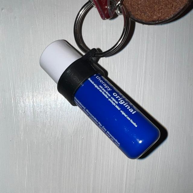Lip Balm Keychain Holder 3D model thumbnail