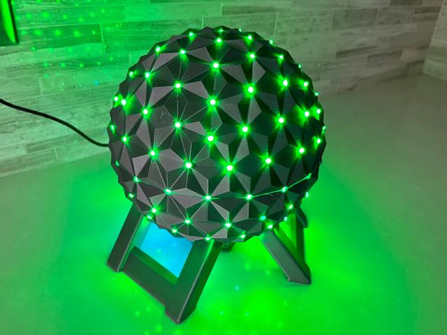 EPCOT Spaceship Earth with 3x6mm Magnet Holes 3D model thumbnail