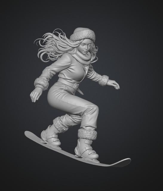 Winter Glide 3D model thumbnail